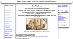 Desktop Screenshot of maatkracht-trappen.nl